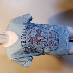 Death Valley drag racing west coast nationals desert art blue m tshirt